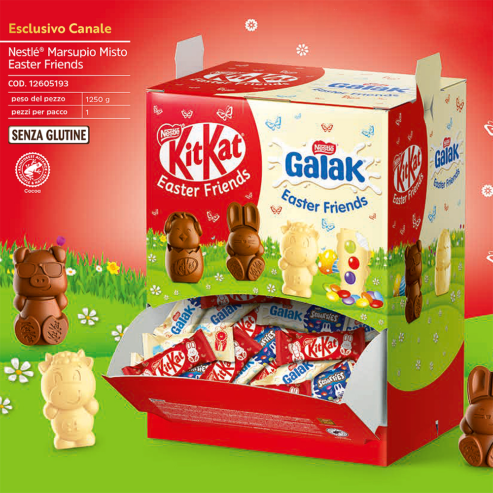NESTLE' EASTER FRIENDS MARSUPIO x Kg.1,25 COD.605193 [PERUPASQUA110]