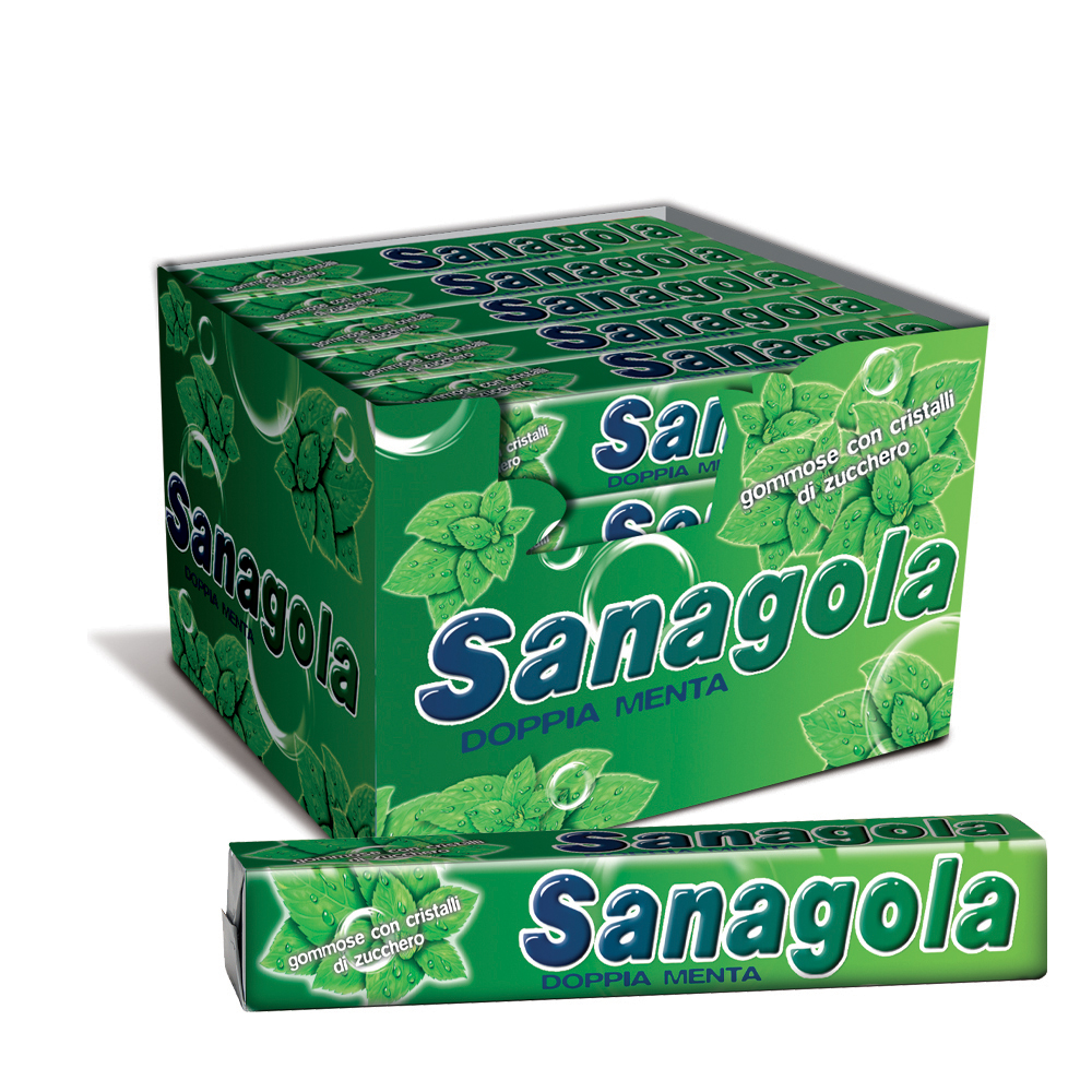SANAGOLA DOPPIA MENTA STICKS x 20 Pz [SANAGOLA101]