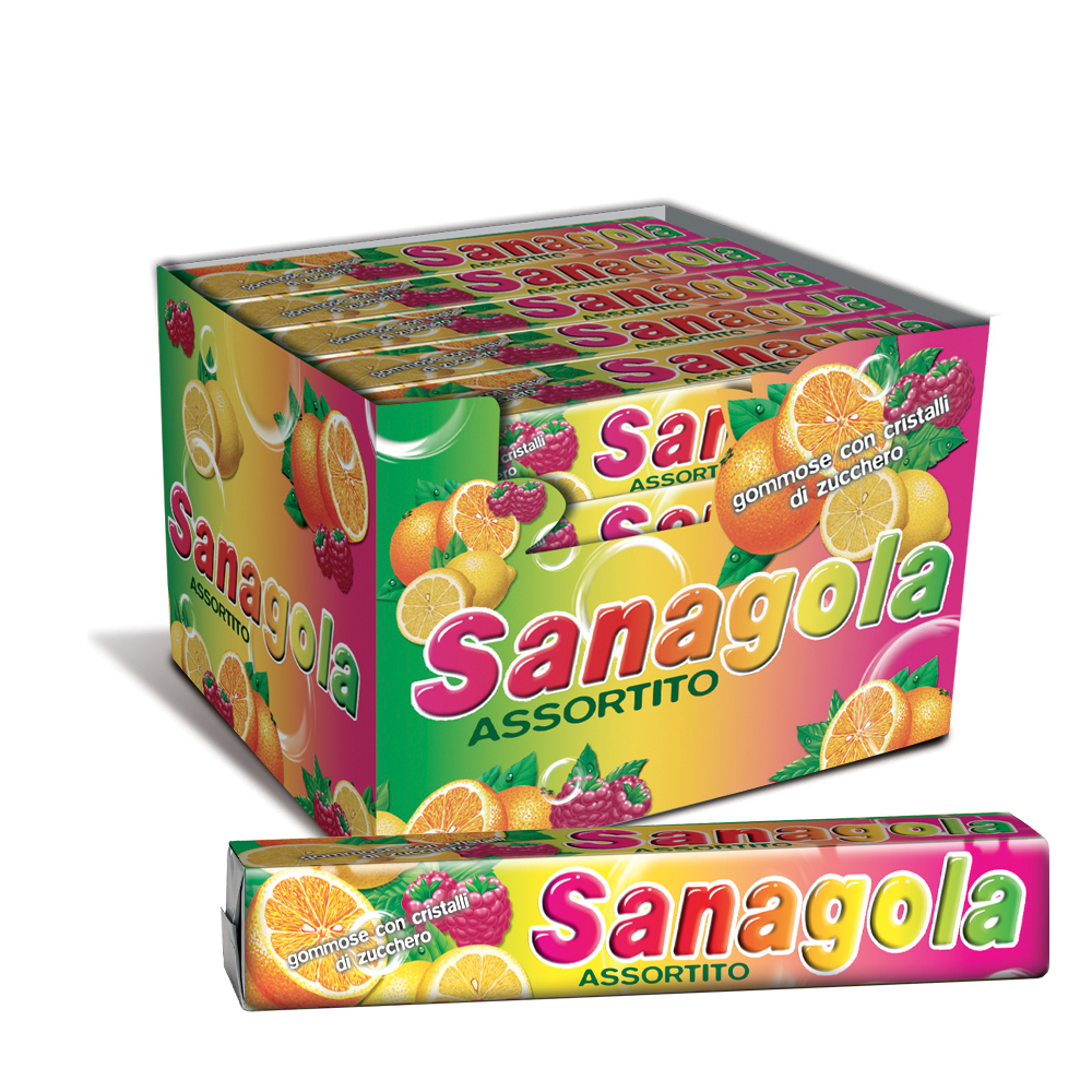 SANAGOLA ASSORTITO STICKS x 20 Pz. [SANAGOLA102]