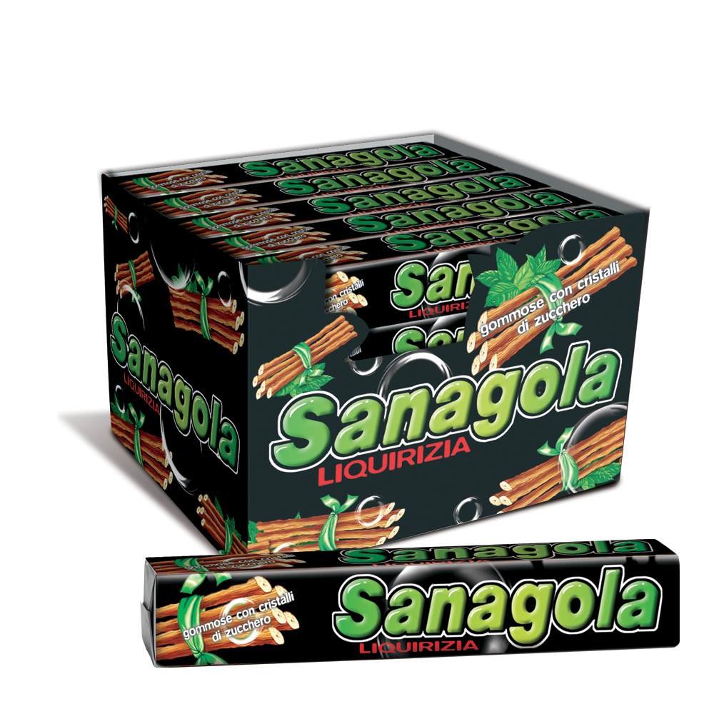 SANAGOLA LIQUIRIZIA STICKS x 20 Pz. [SANAGOLA111]