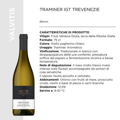TRAMINER IGT TREVENEZIE Cl.75 x 6 Pz. VALVITIS [VALVITIS105]