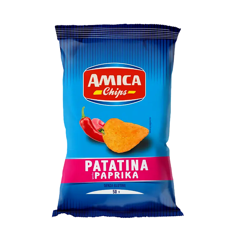 PAPRIKA AMICA CHIPS Gr.50 x 21 Pz. [AMICACHIPS145]