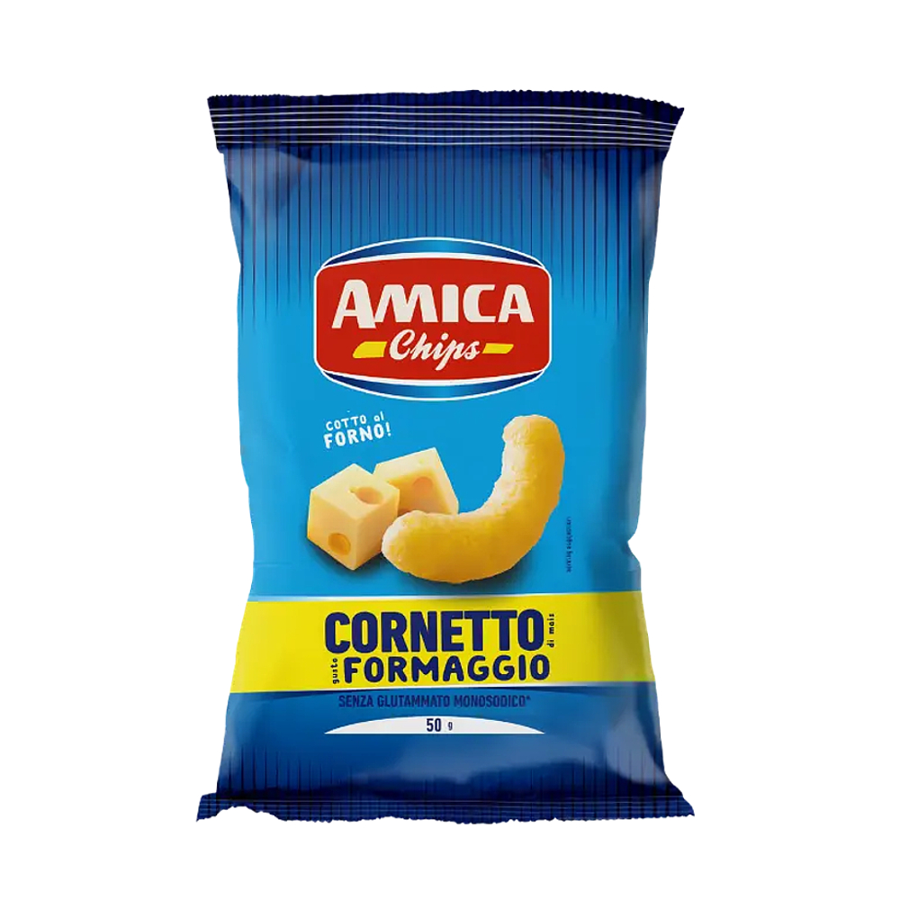 CORNETTO FORMAGGIO AMICA CHIPS Gr.50 x 24 Pz. [AMICACHIPS150]