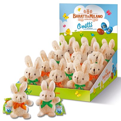 TENERI CONIGLI PELUCHE BARATTI Gr.35 x 12 Pz. V.12,90 ART.4964 [BARATTI305]