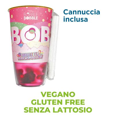 BUBBLE TEA MARSHMALLOW BICCHIERE 360 ML x 9 Pz. [BRESKUI116]