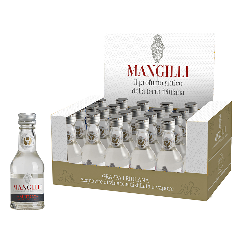 GRAPPA MANGILI MITICA 50% MIGNON Cl.3 x 24 Pz. [CAFFO120]