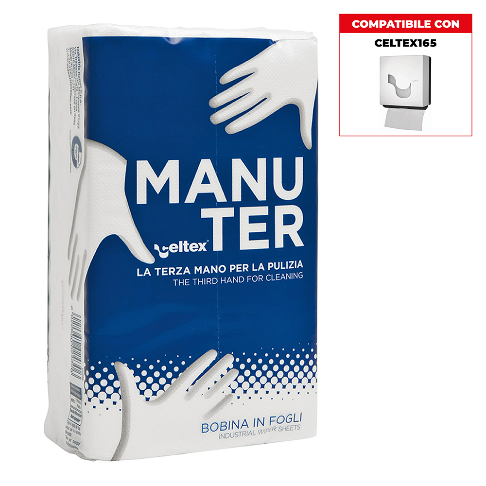 BOBINA IN FOGLI 2V (cm25X30) Pz.150 x 16 Pz. ART.77150 [CELTEX100]