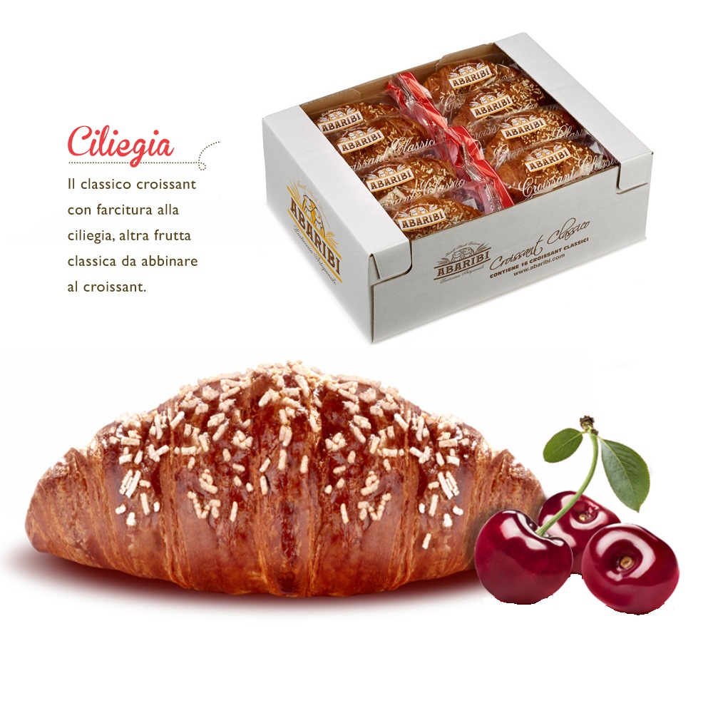 NON DISP.CROISSANT ABARIBI CILIEGIA x 16 Pz. [ABARIBI115]