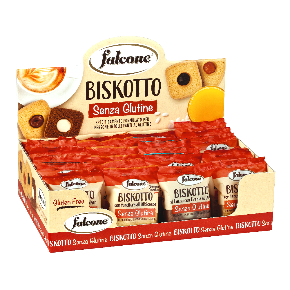 BISKOTTO EXPO SENZA GLUTINE Gr.55 x 24 Pz. [FALCONE100]