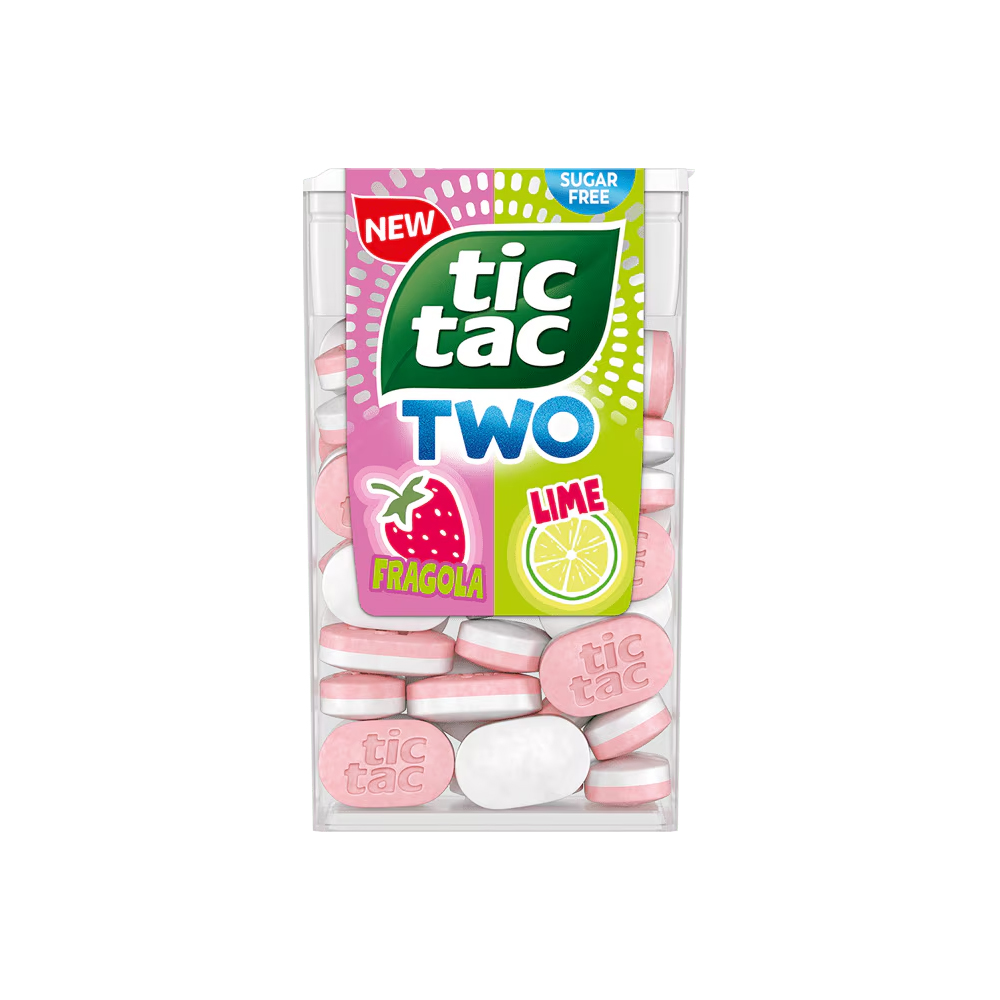 TIC TAC FRAGOLA LIME x 8 Pz. [FERRTICTAC109]