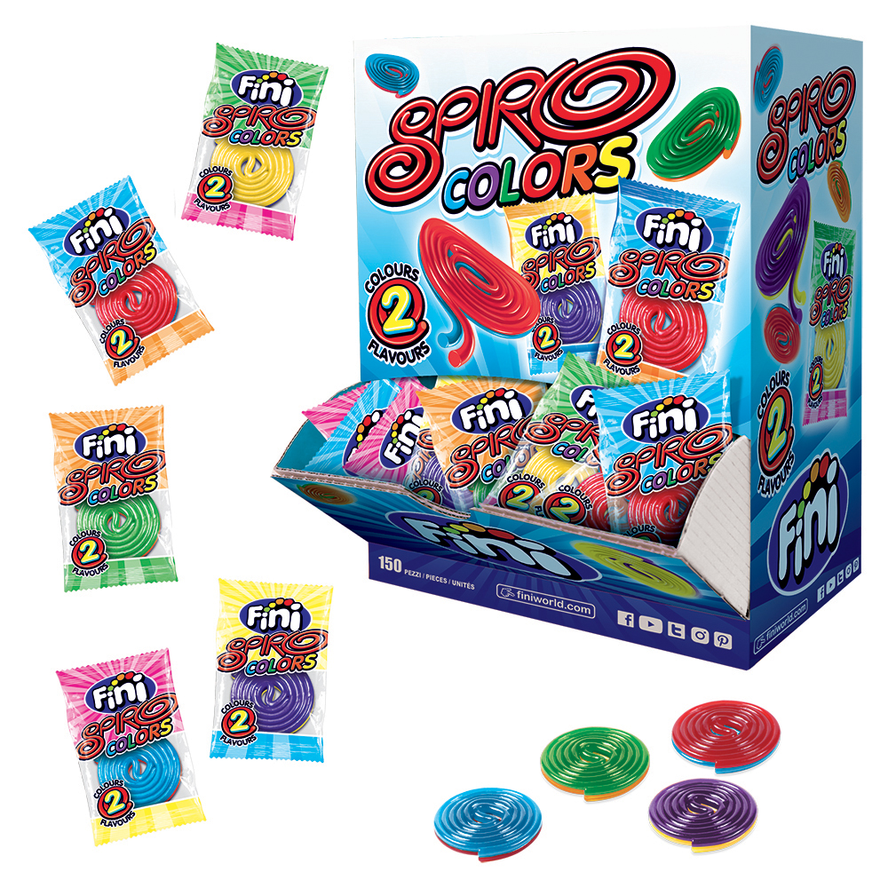 NON DISP.SPIRO COLORS x 150 Pz. [FINI165]