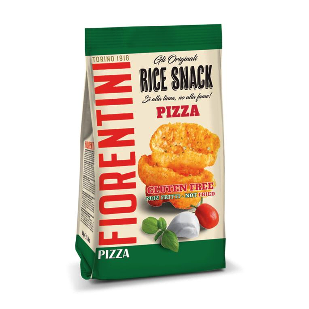 RICE SNACK PIZZA FIOR.Gr.40 x 16 Pz. [FIORENTINI210]