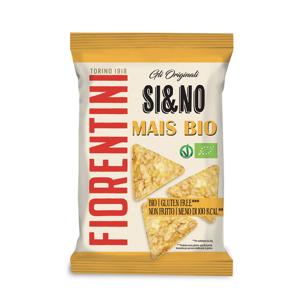 SI&NO GALLETTA MAIS TRIANG.Gr.20 x 30 Pz. [FIORENTINI225]