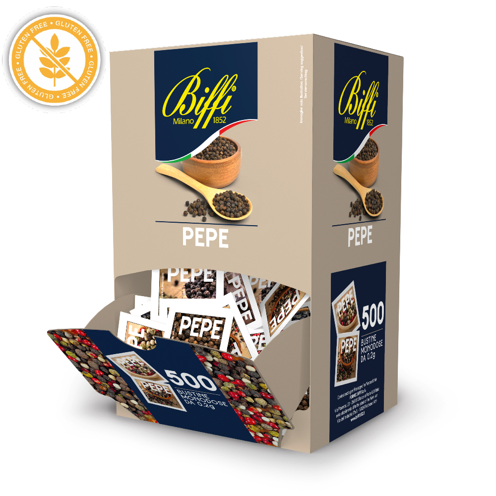 PEPE NERO BUSTINA Gr.2 x 500 Pz.BIFFI [GAIA187]