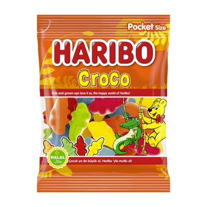 HALAL CROCO Gr.100 x 18 PZ. BUSTA [HARI905]