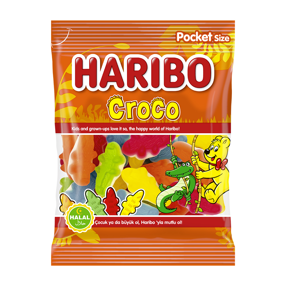 HALAL CROCO Gr.100 x 18 PZ. BUSTA [HARI905]