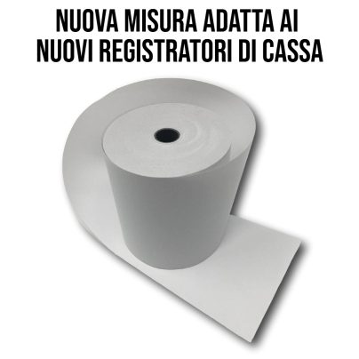 ROTOLINI CARTA TERMICA PER RC MM.80 MT.30 x 60 Pz.COD.RCT803012 [MARA170]