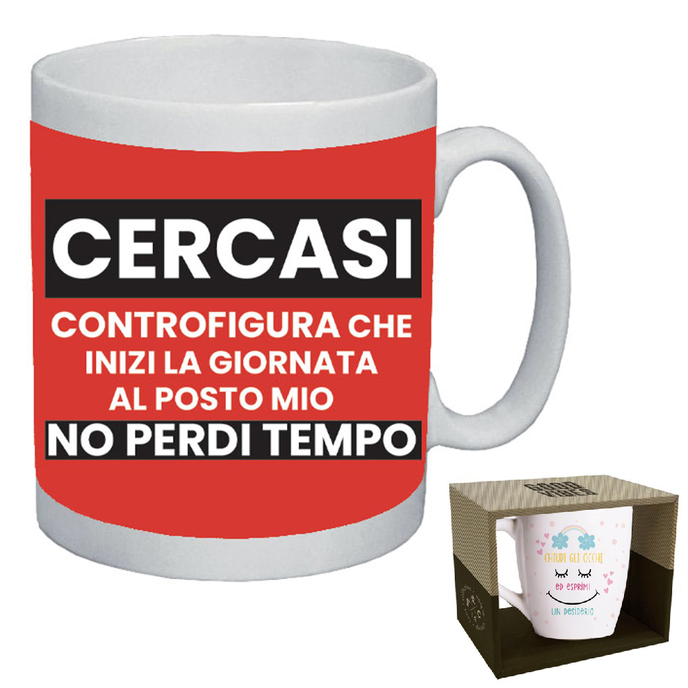 TAZZA CERCASI CONTROFIGURA x 1 Pz. V.9,50 ART.20TT35 [MARPIMAR368]