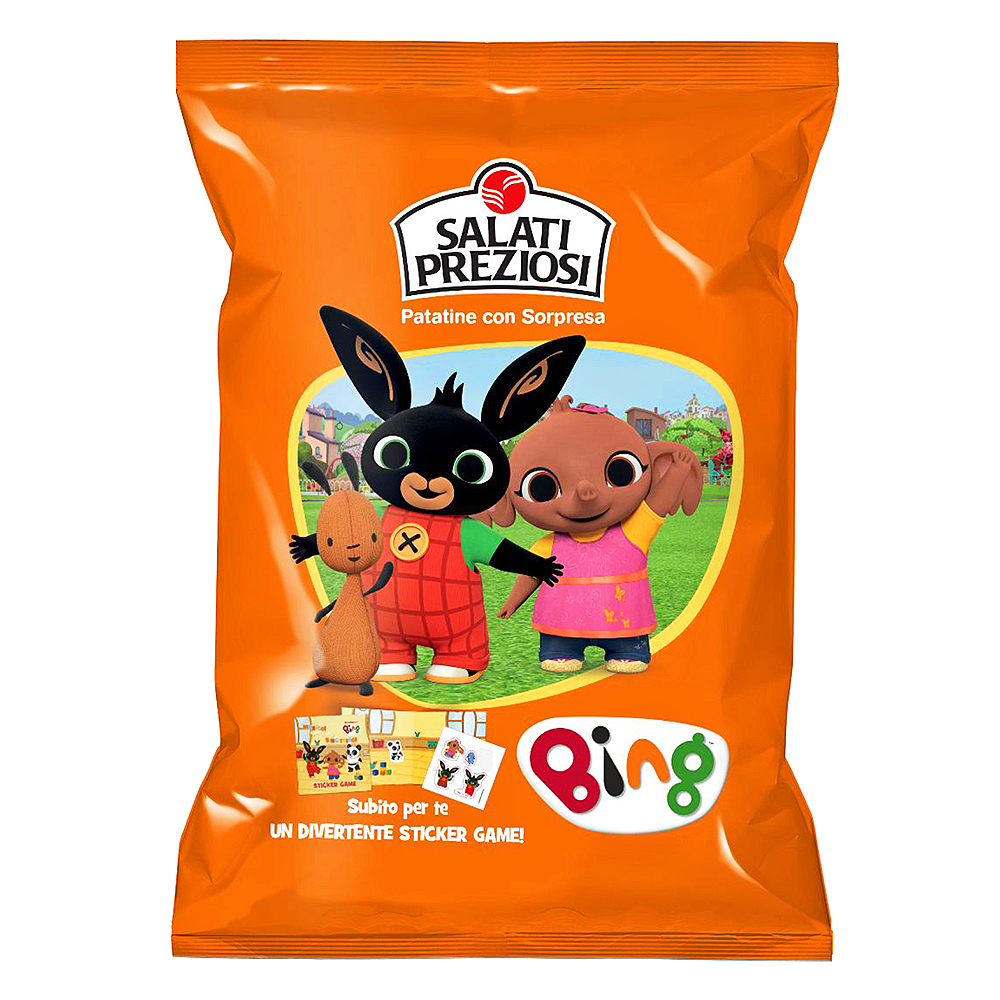 BING ORIGINALI SORPRESE PATATINA Gr.25 x 24 Pz. [MITICA101]