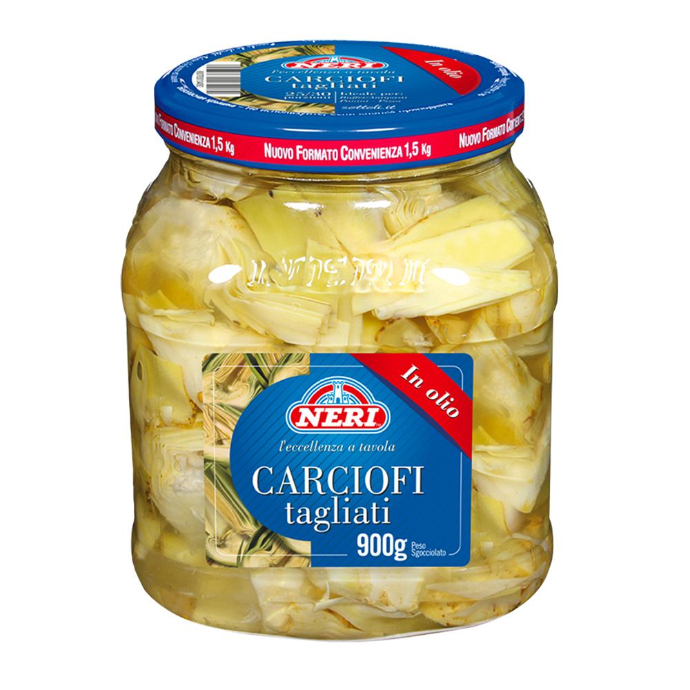 CARCIOFI TAGLIATI NERI x GR.1350 [NERI120]