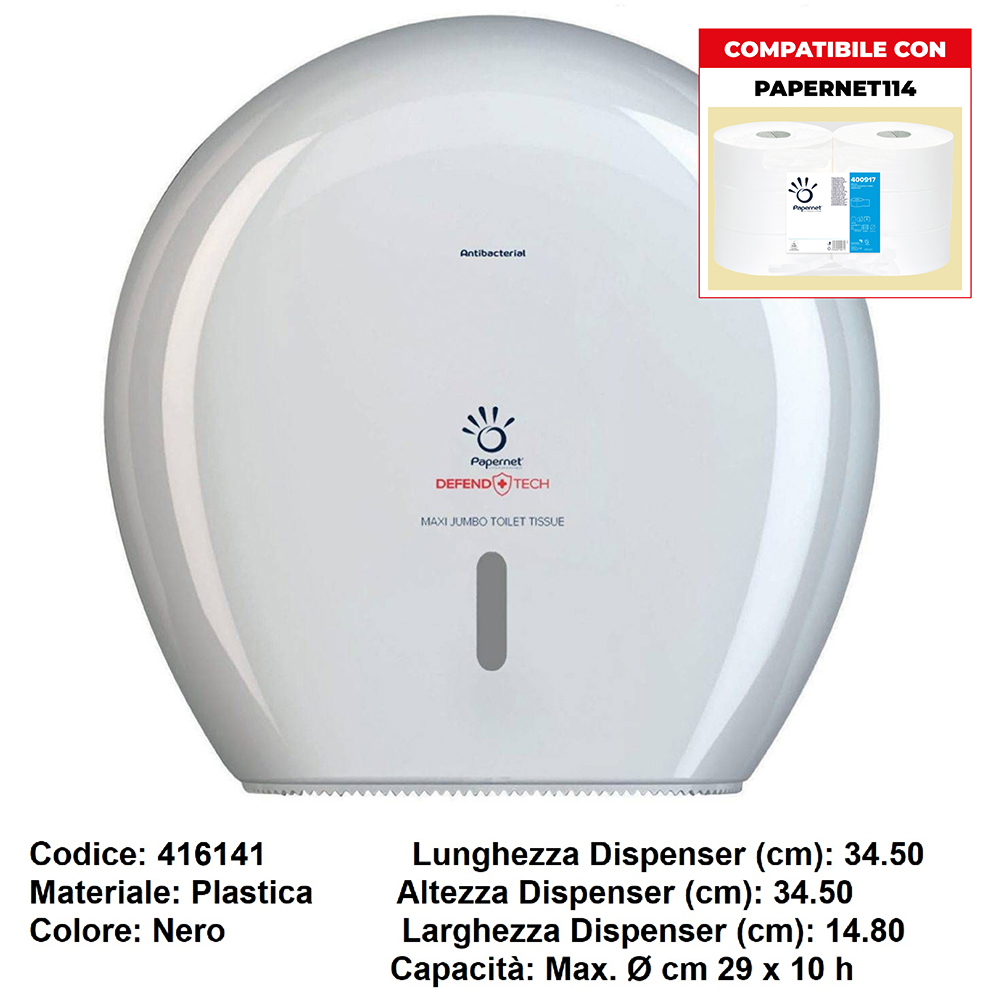 DISPLAY MAXIJUMBO WHITE x 1 Pz. ART.416146 [PAPERNET611]