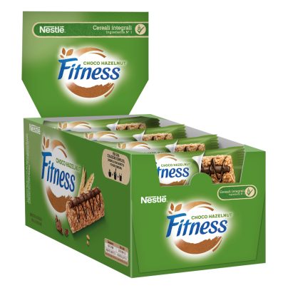 FITNESS CHOCO HAZELNUT CEREALI INTEG. x 24 Pz. [PERUBANCO135]