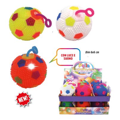 PALLA LUMINOSA x 12 Pz. V.1.90 ART.A7172 [ROSSINIS108]