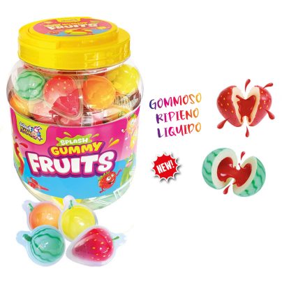 SPLASH GUMMY FRUIT x 60 Pz. V. 0,70 [ROSSINIS195]