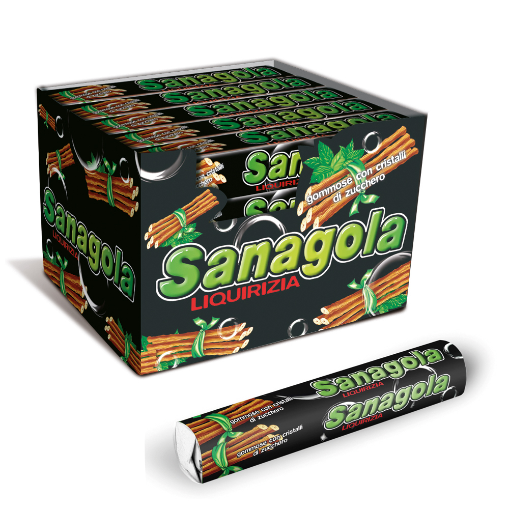 SANAGOLA LIQUIRIZIA STICKS x 20 Pz. [SANAGOLA111]