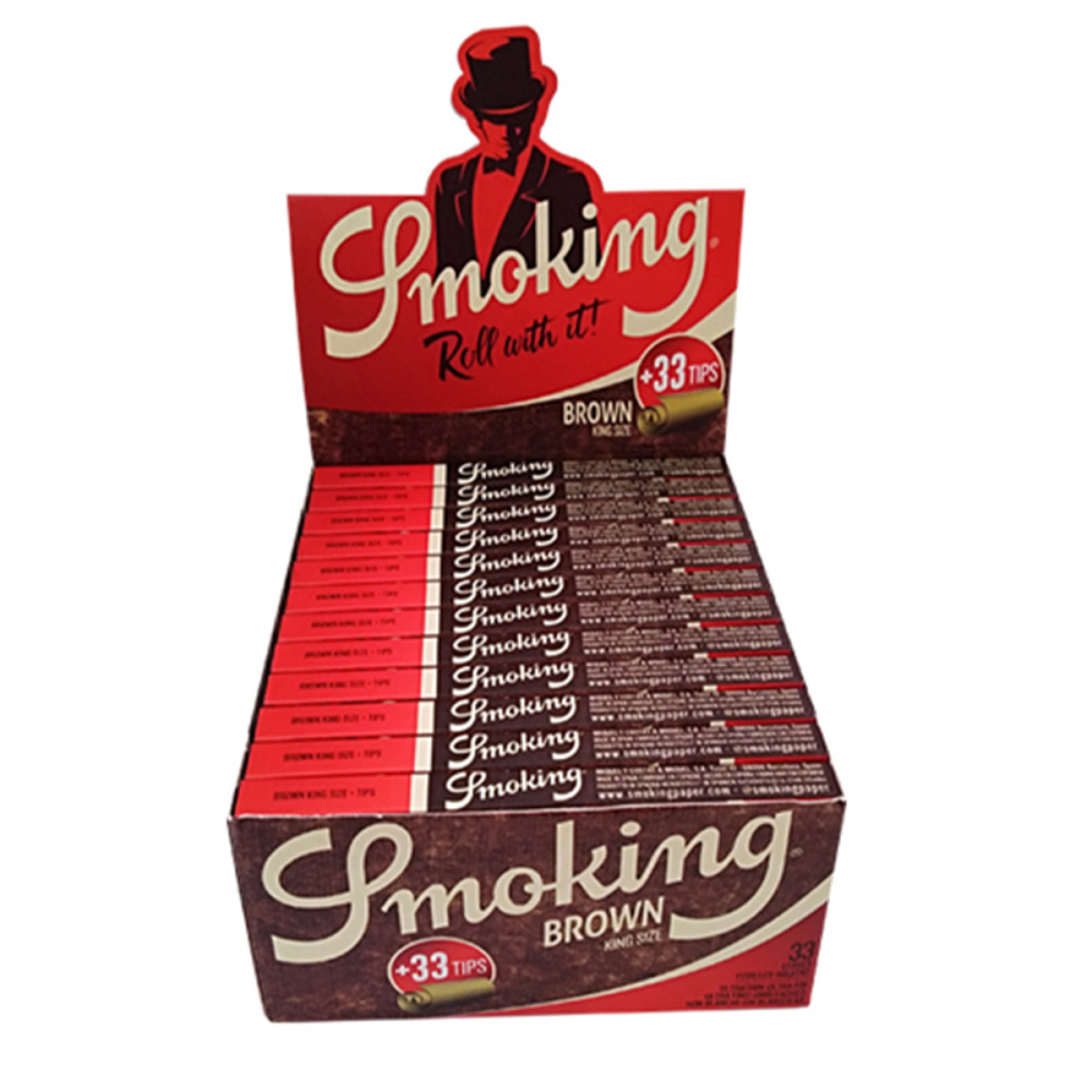 NON DISP.SMOKING CARTINA BROWN+FILTRO x 24 Pz.  (D00003012)(COMPRESA ACCISA &euro;5,70) [SMOKING305]