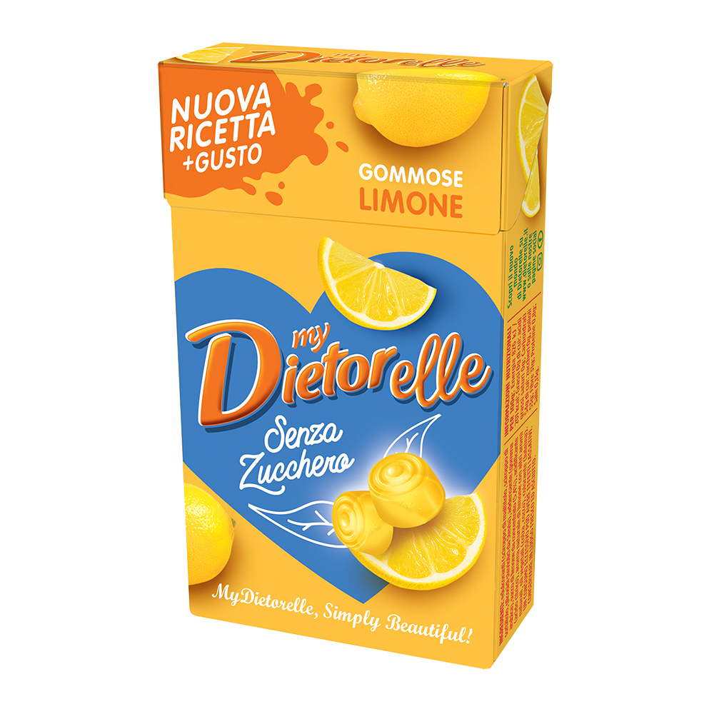 DIETORELLE ASTUC. LIMONE GOMMOSE Gr.27 x 20 Pz. [SPERLARI120]