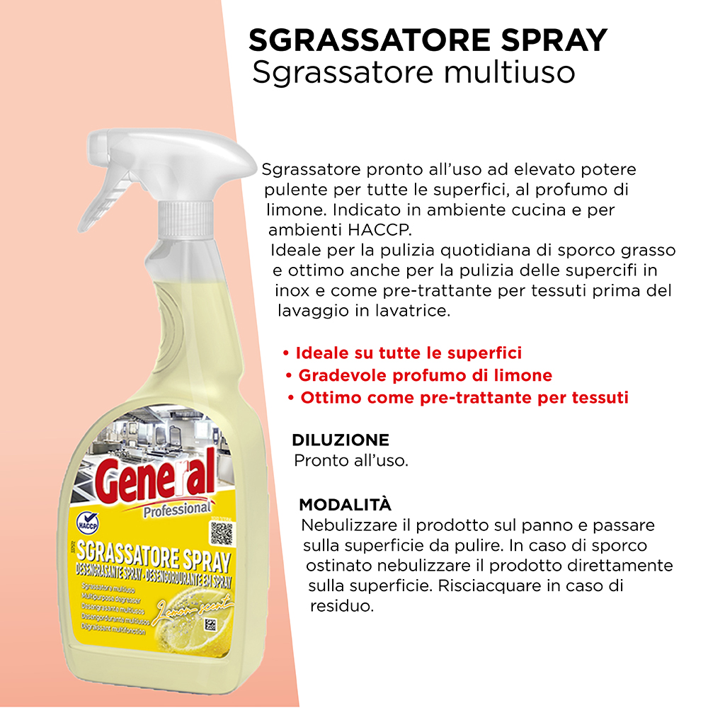 SGRASSATORE GENERAL750 MLx 1 Pz. ART.7161 [SUTTER352]