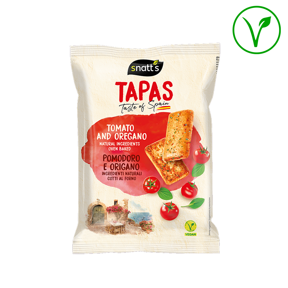 SNATTS TAPAS TOMATO Gr.35 x 22 Pz. V. 1,00 [ZANIBONI160]
