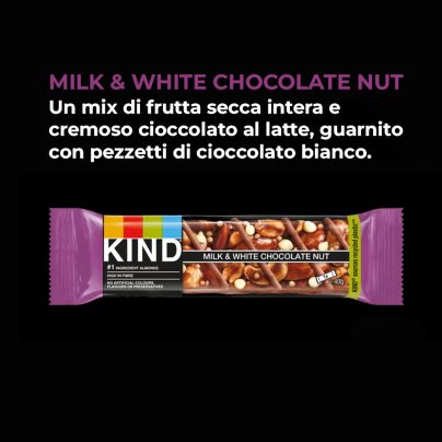 BE-KIND MILK & WHITE CHOCOLATE NUT x 12 Pz. [MARS166]