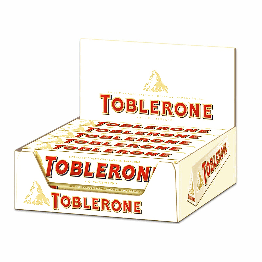 TOBLERONE BIANCO Gr.100 x 20 Pz. [MILK122]