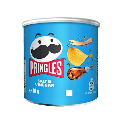PRINGLES SALT & VINEGAR Gr.40 x 12 Pz.(AZZURRA) [PRINGLES206]