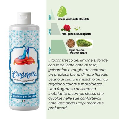 PROFUMO BUCATO CINDERELLA 250 mL x 1 Pz. V.11,00 [PROFUMO120]