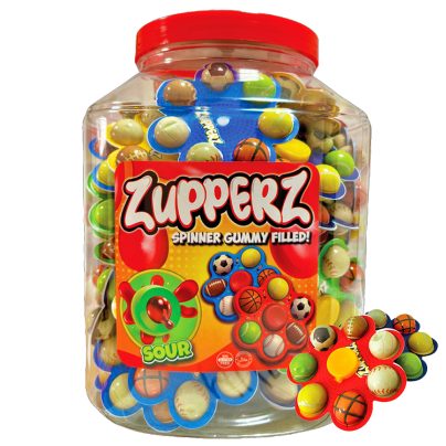ZUPPERZ SOUR SPINNER BARATTOLO x 50 Pz. [ZUPPERZ145]