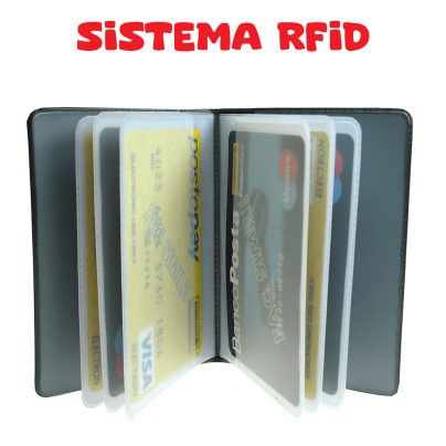 PLURICARD SCUDO CARBON 14 TASCHE x 24 Pz. COD. 880SCF [ALPLAST130]