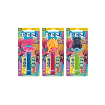 PEZ TROLLS x 12 Pz. V.2,90 [CADO331]