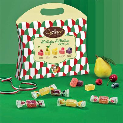 POCHETTE GELATINE "DELIZIE D'ITALIA" Gr.330 V.15,50 ART.083032 [CAFFAREL110]