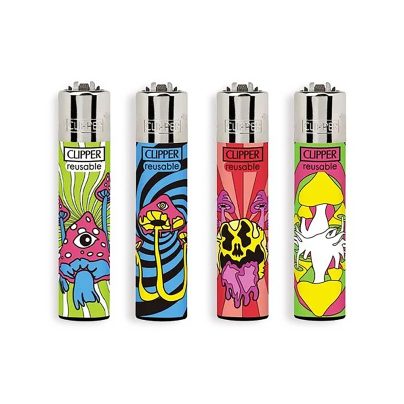 NEON MUSHROOMS CLIPPER LARGE x 48 Pz. [CLIPPER515]