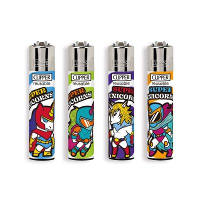 SUPER UNICORNS + LB CLIPPER LARGE x 48 Pz. [CLIPPER830]
