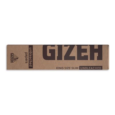 GIZEH CARTINE KING SIZE UNBLEACHED x 50 Pz.(COMPRESA ACCISA €6,12) [GIZEH145]
