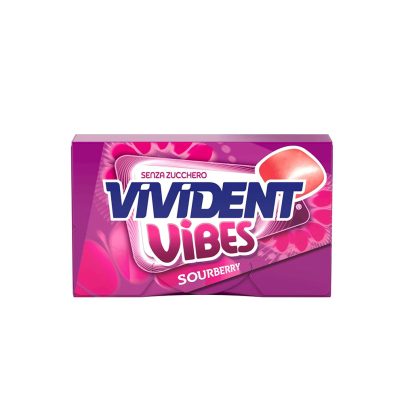 VIVIDENT VIBES SOURBERRY ASTUCCIO x 16 Pz. [PERFVIVID120]