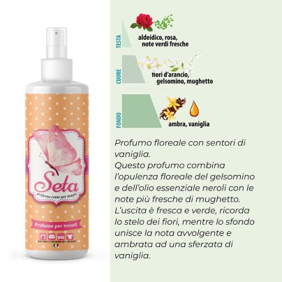 SPRAY TESSUTI SETA 250 mL x 1 Pz. V.9,50 [PROFUMO290]
