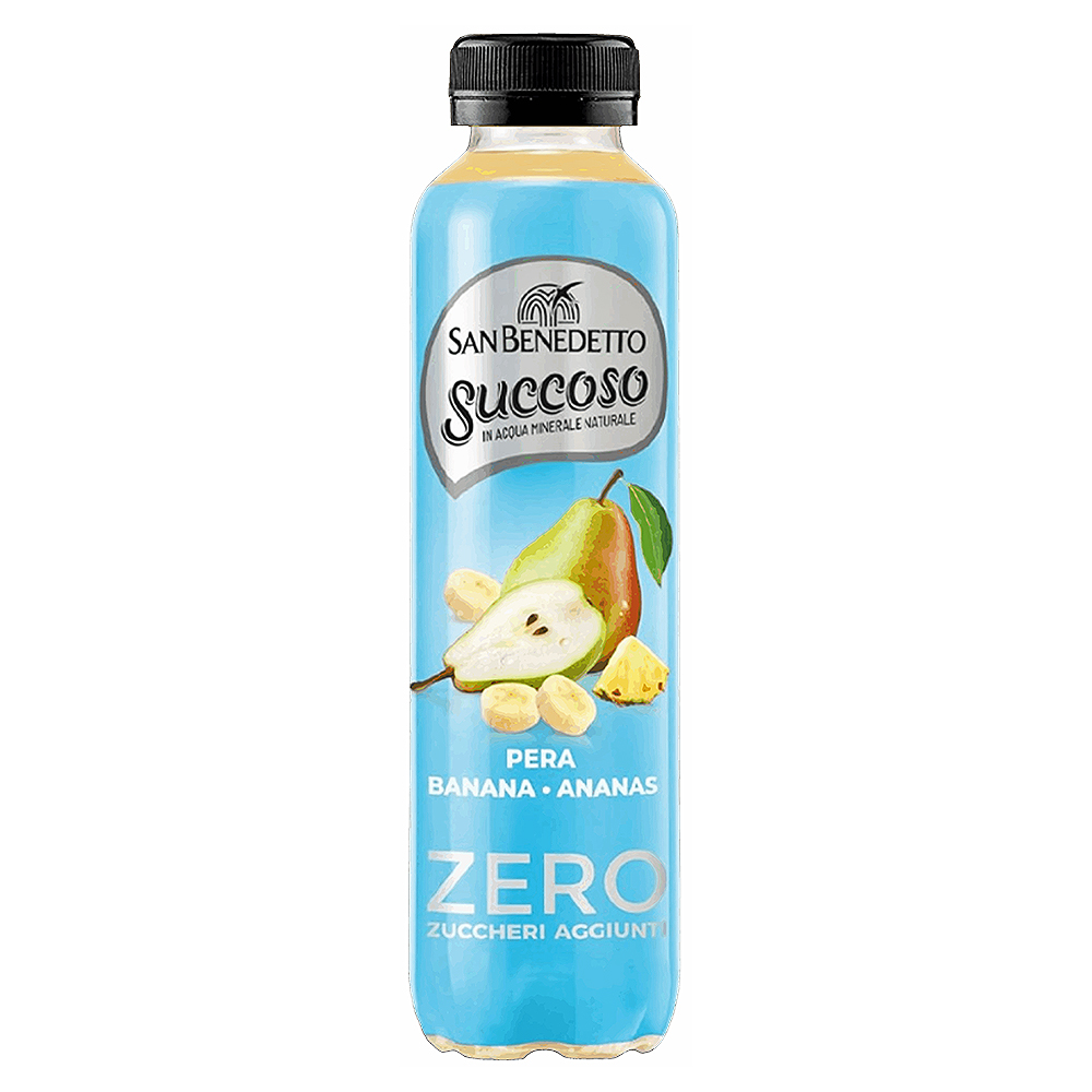 SUCCOSO PERA, BANANA E ANANAS Cl.40 x 12 PZ. [SANBENEDETTO190]