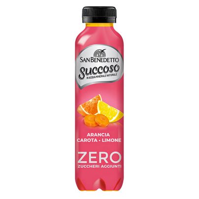 SUCCOSO ARANCIA, CAROTA E LIMONE Cl.40 x 12 PZ. [SANBENEDETTO195]