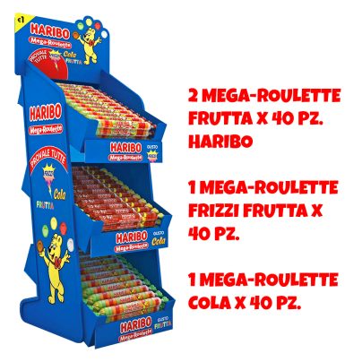 MEGA-ROULETTE EXPO 4 x 40 Pz.ASSORTITI [HARI620]