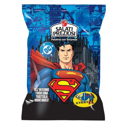 SUPERMAN TROTTOLA PATATINA Gr.25 x 24 Pz. [MITICA103]